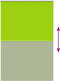 vidaXL - Rolgordijn - verduisterend - 155x230 - cm - stofbreedte - 151,6 - cm
