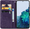 iMoshion Hoesje Geschikt voor Samsung Galaxy S22 Hoesje Met Pasjeshouder - iMoshion Mandala Bookcase - Paars