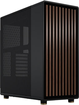 Fractal Design North - Tower - Mesh met echt walnoot of eikenhout - Charcoal Black