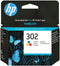 HP 302 - Inktcartridge - Driekleuren - (1 stuk)
