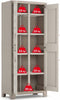 Keter Gulliver Hoge Kast - 8 halve planken - 80x44x182cm - Zand/Beige
