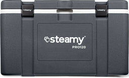 Steamy Pro 120 - Koelbox - 120 Liter - 6 dagen ijsretentie - Grijs