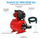 Einhell Elektrische Hydrofoorpomp GC-WW 6538 Set - 650 W - 3800 l/u - 3,6 bar - Inhoud drukvat: 20 L - Max. opvoerhoogte: 36 m