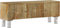 vidaXL - Tv-meubel - 118x30x45 - cm - massief - mangohout
