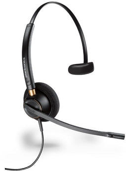 Plantronics EncorePro HW510 - Headset - Digitale headset voor callcenters - Zwart