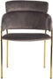 Richmond Stoel Angelica Stone velvet fire retardant (Quartz Stone 101)