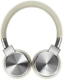 Lenovo Yoga - On-Ear Hoofdtelefoon - ANC - Bluetooth 5.0 - Crème-wit