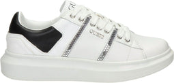 GUESS Salerno II - Heren Sneakers - Decoratieve ritsen - Wit - Maat 40