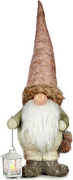 Decoratieve figuren Licht Lykta Elf 17 x 63 x 24,5 cm Roze Wit Groen Hars