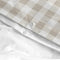 Happy Friday Duvet cover set 2 pieces Vichy beige 155x220 cm (Single) Beige