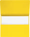 Pocketmap Secolor folio 270gr geel - 50 stuks