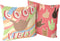 Kussenhoes HappyFriday Aware Good vibes Multicolour 50 x 50 cm 2 Onderdelen