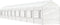 vidaXL - Prieel - met - dak - 20,07x2,28x2,69 - m - polyetheen - wit