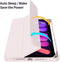 Dux Ducis - Tablet hoes geschikt voor Apple iPad Mini 6 (2021) - Toby Series - Tri-Fold Book Case - Roze