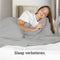 CozySense® - Verzwaringsdeken 9 kg - Dubbelzijdig - Grijs