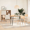 vidaXL - Salontafelpoten - conische - vorm - 4 - st - 72-73 - cm - staal - antraciet