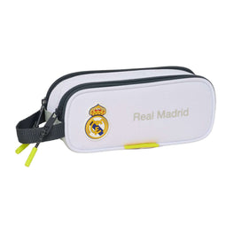 Real Madrid C.F. - Alleshouder - 2 Compartimenten - Wit 21 x 8 x 6 cm