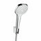 Hansgrohe Croma Select E Vario - Badset - Handdouche 11 cm - Wit/Chroom