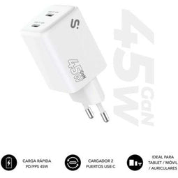 Subblim SUBCHG-6G4520 - Auto oplader - Geschikt voor diverse voertuigen