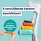 MySleeve - Handvathoezen (2 stuks) met Gelkussen voor Krukken, voorkomt Vallende Krukken, Krukken Handgrepen Pads, Cover voor Krukken, NIET voor Anatomische Krukken - 21x6,5x9 cm, turquoise (excl. kruk)