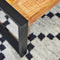 Salontafel mangohout - Salontafel Ben - Salontafel industrieel 110 cm