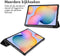 imoshion Galaxy Tab S6 Lite (2020/2022/2024) - Trifold Bookcase - Auto-wake functie - Zwart