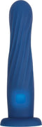 Roterende rabbitvibrator op zuignapvoet Evolved - - Blauw