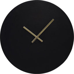 Light & Living Licola - Wandklok - Ø59cm - Zwart
