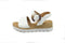Gabor 62.706.50 - Dames Sandalen - Verstelbare band met siergesp - Wit - Maat 38.5