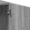 vidaXL - Archiefkast - 60x32x77,5 - cm - bewerkt - hout - grijs - sonoma - eiken