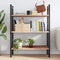 vidaXL - Wandschap - 100x40x2 - cm - onbehandeld - massief - eikenhout