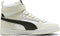 PUMA RBD Game - Unisex Sneakers - SoftFoam+ demping - Vapor Gray-PUMA Black-PUMA White