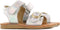 Shoesme Classic - Meisjes Sandaal - Leer - Zilver - Maat 31