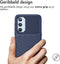 iMoshion Hoesje Geschikt voor Samsung Galaxy A54 (5G) Hoesje Siliconen - iMoshion Thunder Backcover - Donkerblauw
