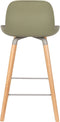 Zuiver Albert Kuip Barkruk 65 cm Groen - Set van 2