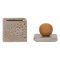Urban Nature Culture Runa - Opbergpot - Gemaakt van 50% gerecycled keramiek - Oranje