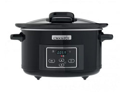 Crock Pot CR052 - Slow Cooker 4,7L - Klapdeksel - Zwart