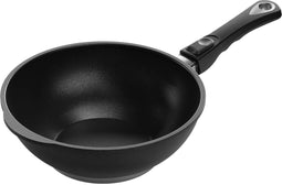 AMT Gastroguss Wokpan 26 cm - Geschikt voor alle warmtebronnen - 1,5 liter - Inductiecompatibel