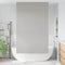 vidaXL - Doucherolgordijn - 130x240 - cm - stofbreedte - 126 - cm
