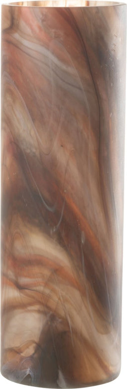 J-Line Kaarshouder Arti Glas Bruin Large