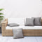 vidaXL - Sierkussens - 4 - st - 50x50 - cm - stof - grijs