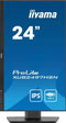 Iiyama ProLite XUB2497HSN-B2 - 24'' IPS Monitor - USB-C dock RJ45 LAN - Zwart