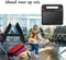 imoshion Tablet Hoes Kinderen - Geschikt voor Lenovo Tab M10 HD (2nd gen) - Kidsproof Backcover met handvat - Zwart