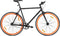 vidaXL - Fiets - met - vaste - versnelling - 700 - c - 59 - cm - zwart - en - oranje
