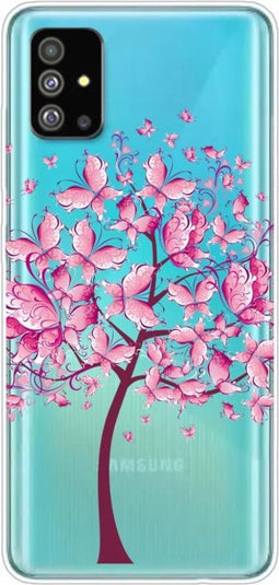 Softcase hoes - Geschikt voor Samsung Galaxy S20 Plus / S20+ - Vlinderboom