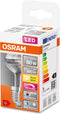 OSRAM Superstar dimbare LED lamp met bijzonder hoge kleurweergave (CRI9-), E27-basis helder glas ,Warm wit (27-K), 345 Lumen, substituut voor 6-W-verlichtingsmiddel dimbaar, 1-Pak