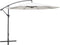 vidaXL - Zweefparasol - 3,5 - m - zandwit