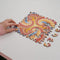 UNIDRAGON Houten Puzzel Voor Volwassenen Abstractie - Fractale Immersie - 100 stukjes - 21,7x21,7 cm