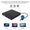 M-Iconic Externe CD/DVD Speler en Brander - USB 3.0 Optische Drive - Plug & Play - Zwart
