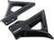 DMP Voorspatbord beugelset peugeot vivacity zwart-metallic